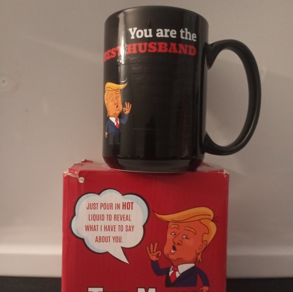 Donald Trump The Magic MAGA Mug Heat Sensitive Mug You are the Best Husband - Picture 1 of 11